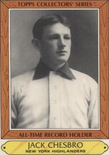 1985 Topps Woolworth's All-Time Record Holders - Jack Chesbro #7