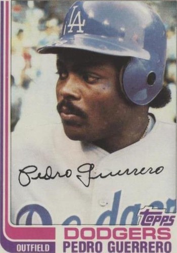 1982 Topps - Pedro Guerrero #247