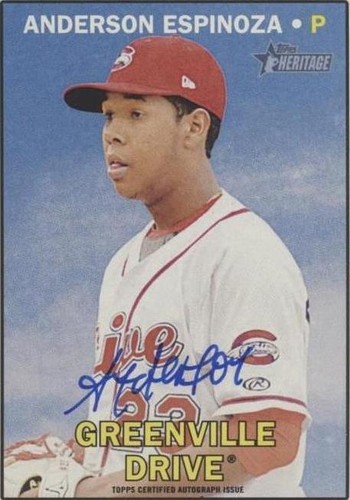 2016 Topps Heritage Minor League Edition - Anderson Espinoza #ROA-AE
