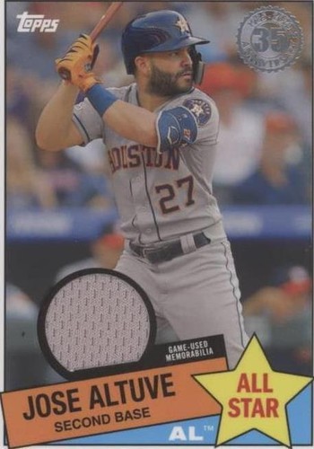 2020 Topps - Jose Altuve #85ASR-JA