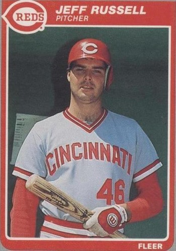 1985 Fleer - Jeff Russell #551