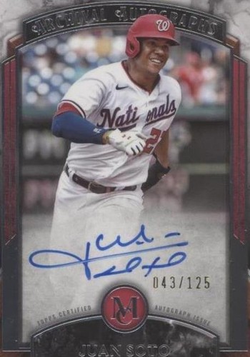 2022 Topps Museum Collection - Juan Soto #AA-JS