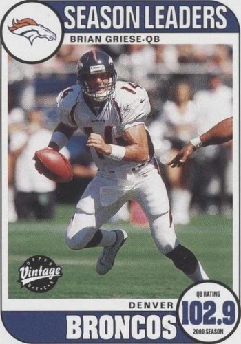 2001 Upper Deck Vintage Brian Griese #199