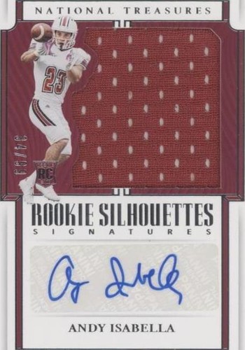 2019 Panini National Treasures Collegiate Andy Isabella #151