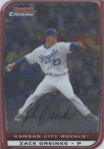 2008 Bowman Chrome - Zack Greinke #141