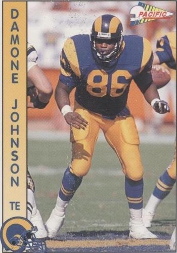 1992 Pacific Damone Johnson #476