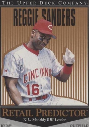 1996 Upper Deck - Reggie Sanders #R47