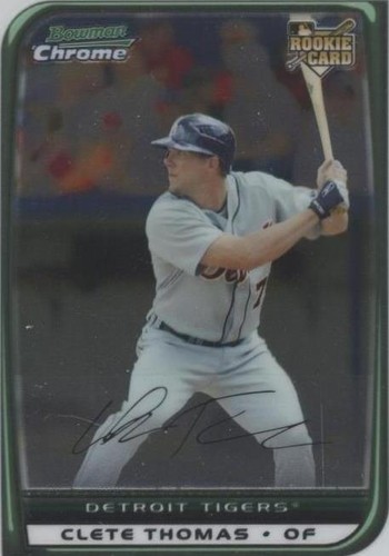 2008 Bowman Chrome - Clete Thomas #213
