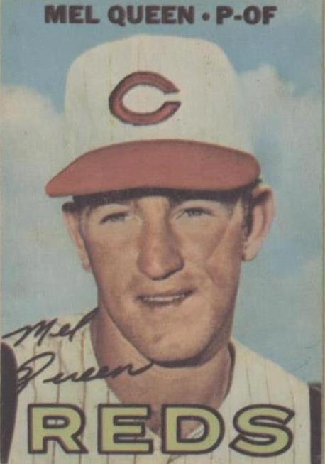 1967 Topps Venezuelan - Mel Queen #296