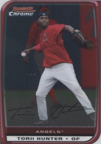 2008 Bowman Chrome - Torii Hunter #32