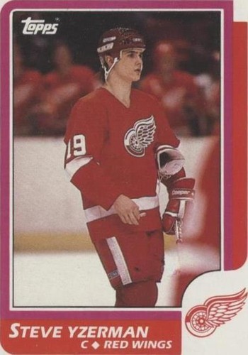 1986-87 Topps - Steve Yzerman #11