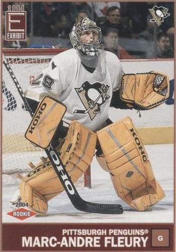 2003-04 Pacific Exhibit - Marc-Andre Fleury #234