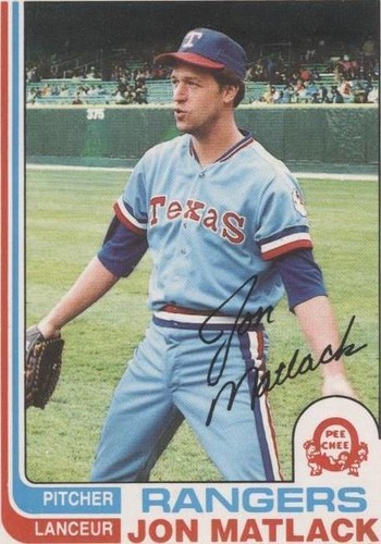 1982 O-Pee-Chee - Jon Matlack #239