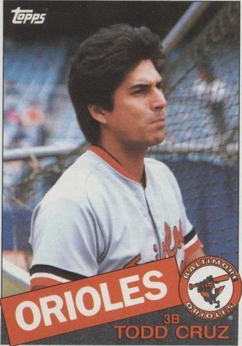 1985 Topps - Todd Cruz #366