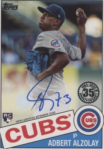 2020 Topps - Adbert Alzolay #85A-AA