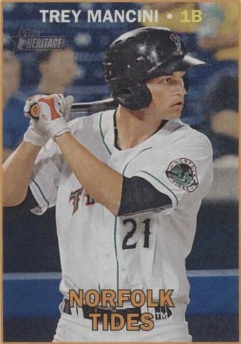 2016 Topps Heritage Minor League Edition - Trey Mancini #127