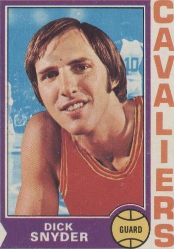 1974-75 Topps - Dick Snyder #115