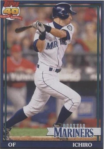 2021 Topps Archive #187 Ichiro Seattle Mariners | eBay