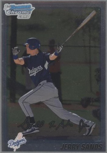 2010 Bowman Chrome - Jerry Sands #BCP130