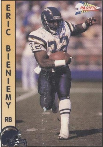 1992 Pacific Eric Bieniemy #594