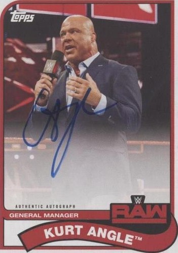 2018 Topps Heritage WWE - Kurt Angle #A-KA