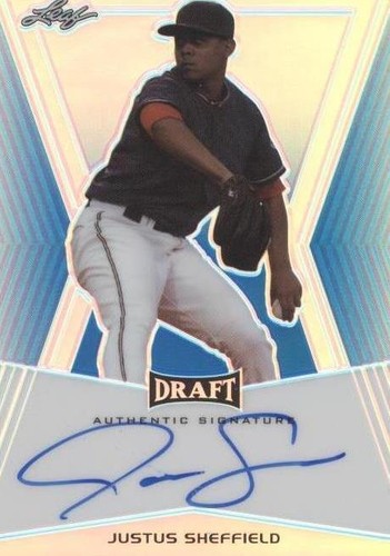 2014 Leaf Metal Draft - Justus Sheffield #BA-JS2