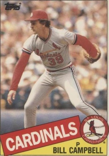 1985 Topps Traded - Bill Campbell #15T