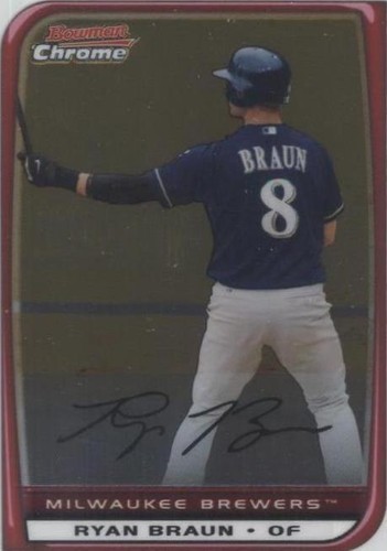 2008 Bowman Chrome - Ryan Braun #1