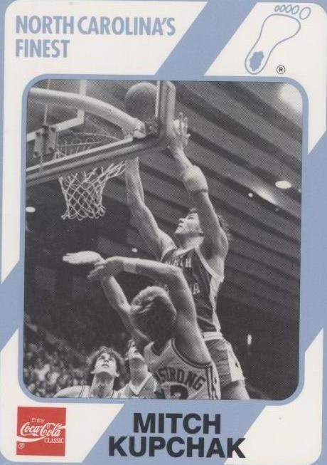 1989-90 Collegiate Collection/Coca-Cola North Carolina's Finest - Mitch Kupchak #47