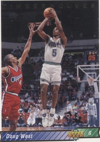 1992-93 Upper Deck - Doug West #103