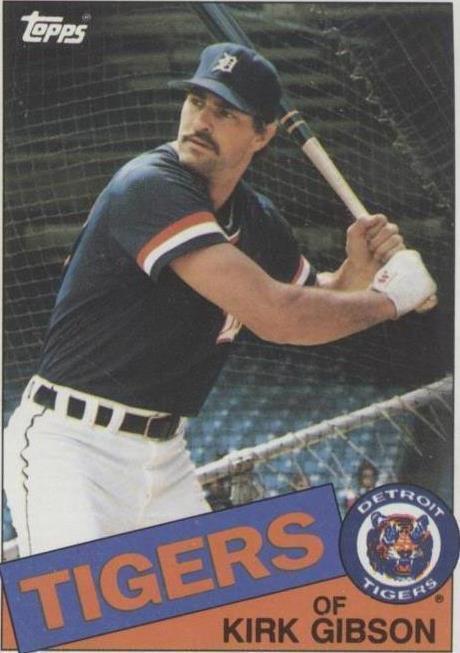 Topps Kirk Gibson Baseball Sports Trading Cards