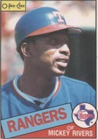 1985 O-Pee-Chee - Mickey Rivers #371