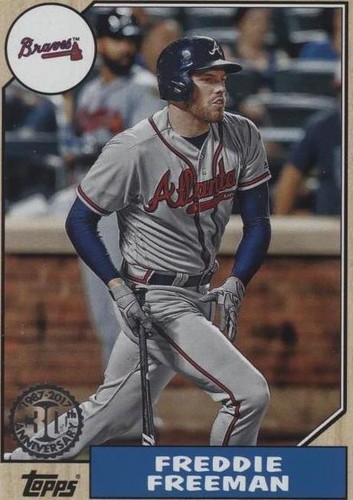 2017 Topps - Freddie Freeman #87-77