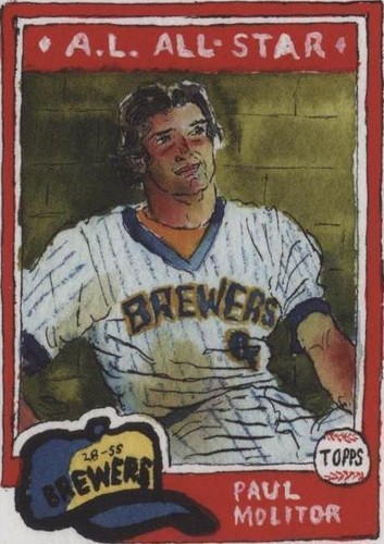 2024 Topps Spotlight by Andy Friedman - Paul Molitor #58