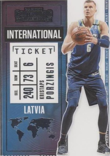 2020-21 Panini Contenders - Kristaps Porzingis #23