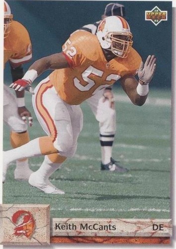 1992 Upper Deck Keith McCants #340