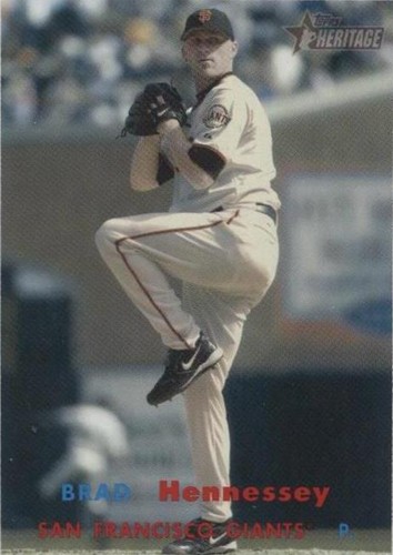 2006 Topps Heritage - Brad Hennessey #290