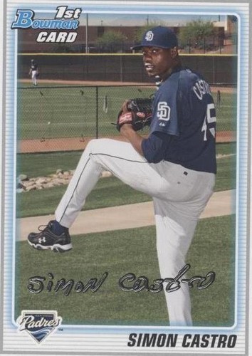 2010 Bowman - Simon Castro #BP48