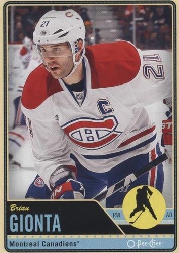 2012-13 O-Pee-Chee - Brian Gionta #255