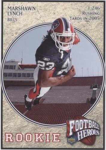 2007 Upper Deck Marshawn Lynch #96