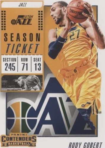 2018-19 Panini Contenders - Rudy Gobert #59