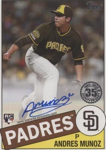 2020 Topps - Andres Munoz #85A-MU