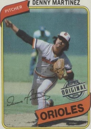 2015 Topps - Dennis Martinez #1980-10