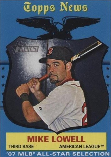 2008 Topps Heritage - Mike Lowell #486
