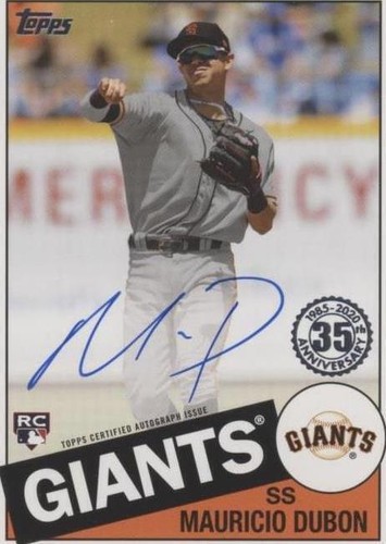 2020 Topps - Mauricio Dubon #85A-MD