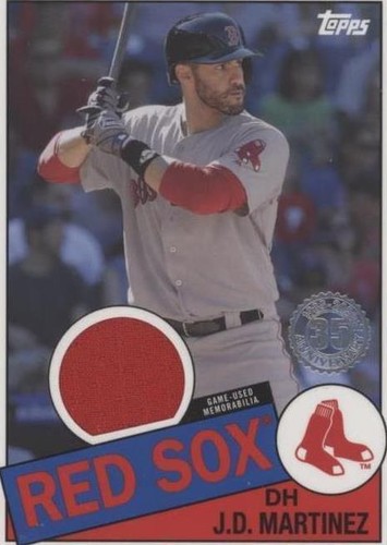 2020 Topps - J.D. Martinez #85TR-JM