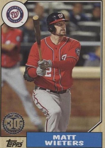 2017 Topps Update Series - Matt Wieters #US87-21