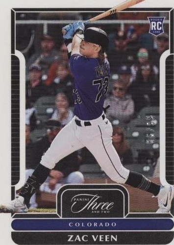 2023 Panini Three and Two - Zac Veen #40