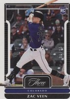 2023 Panini Three and Two - Zac Veen #40