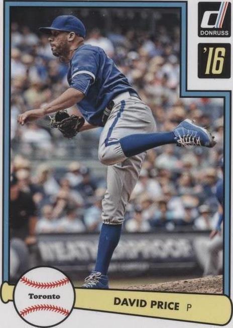 Panini Donruss 2016 - David Price #D82-4